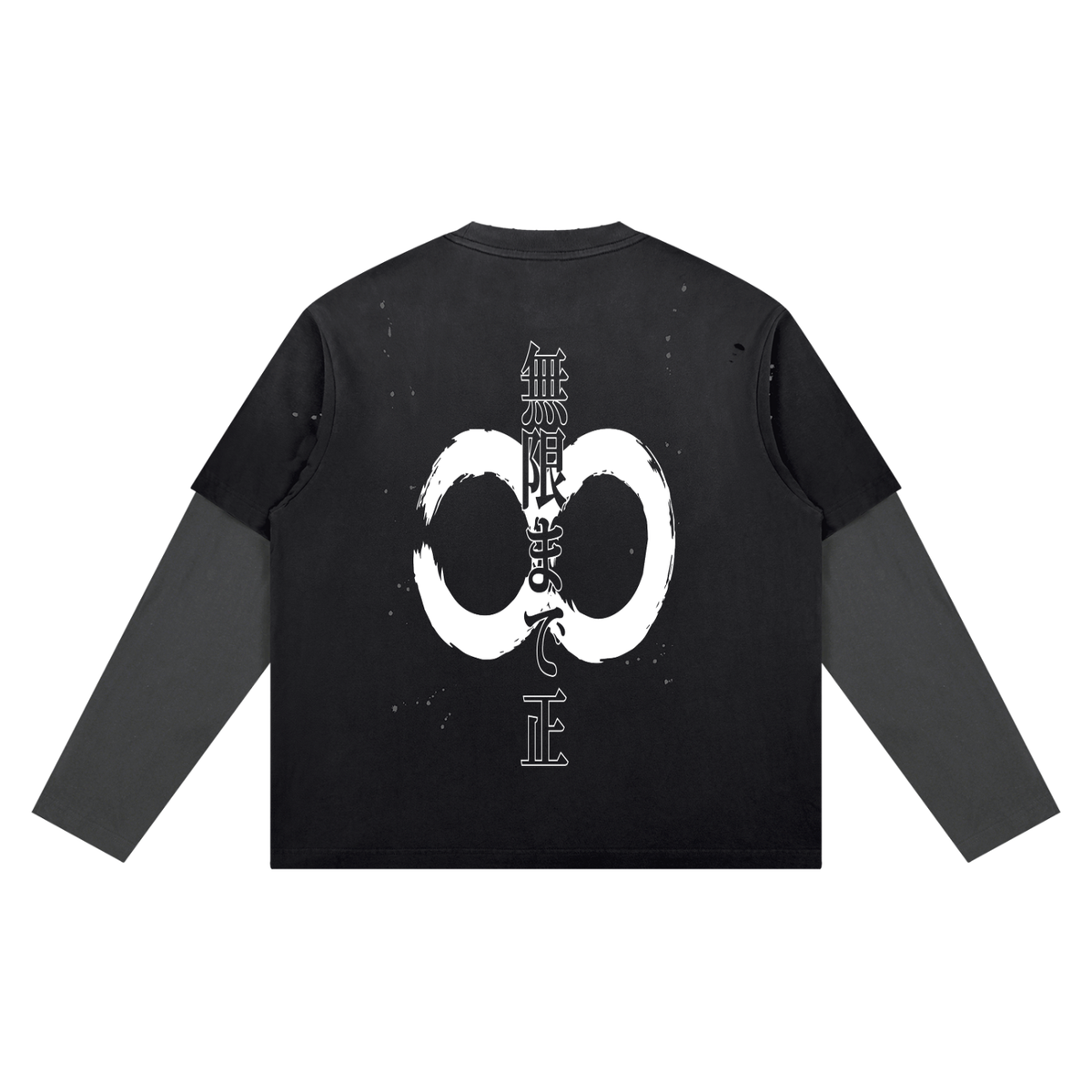 Unisex,Positive,Shirts,Longsleeve,Crewneck,Black,Blue